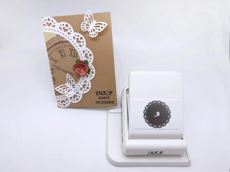 圓形邊框打孔器 P168-01 花瓣圓 ALI