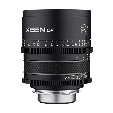 環球影視-SAMYANG XEEN CF 35mm T1.5 Pro Cine Lens EF 8K 碳纖維 電影鏡頭