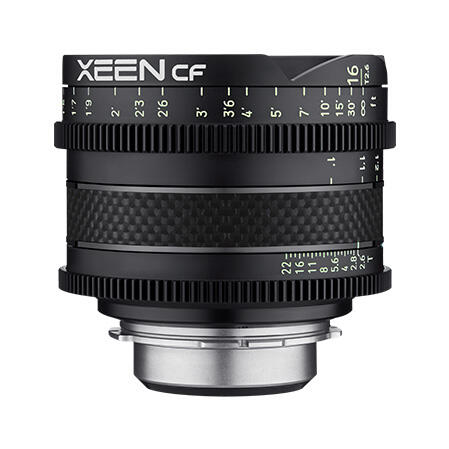 環球影視-SAMYANG XEEN CF 16mm T1.5 Pro Cine Lens EF 8K 碳纖維 電影鏡頭