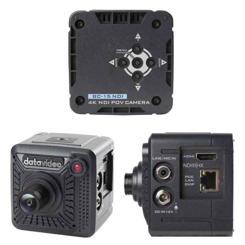 環球影視-datavideo BC-15NDI 4K NDI POV 攝影機 電競 直播 網紅-新產品預告