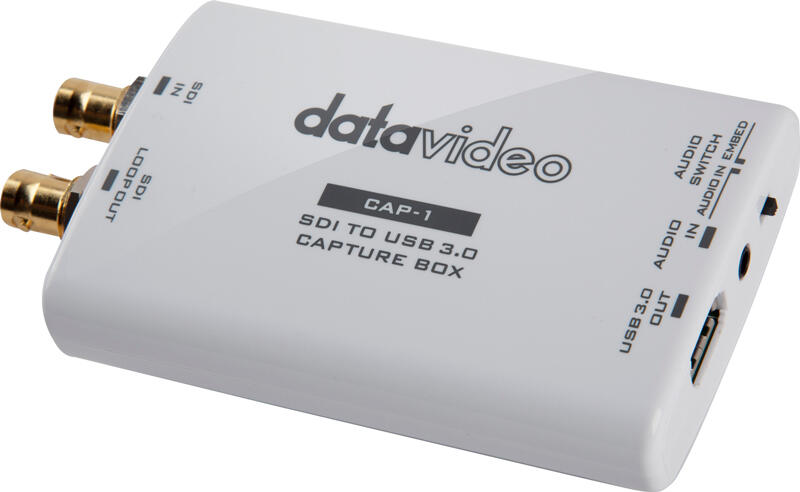 環球影視-Datavideo CAP-1 洋銘科技 SDI 轉 USB 3.0 擷取盒