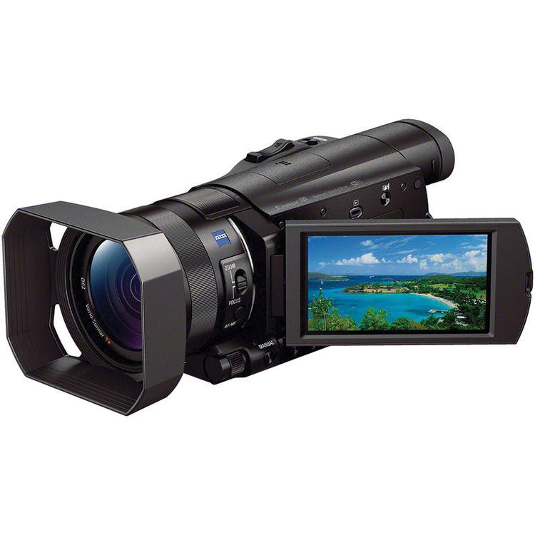 【環球影視】SONY FDR-AX100 數位攝影機 公司貨 4K HDR錄製 1 吋 Exmor RS 蔡司鏡頭