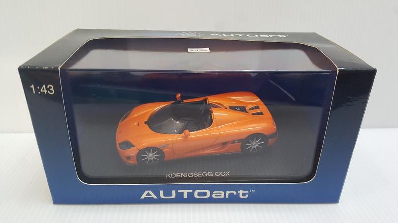 全新絕版品autoart製作1 43 Koenigsegg Ccx 橘色 露天拍賣