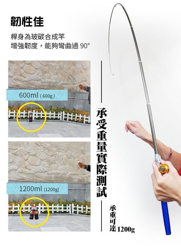 【現貨釣客強推款】1.6米鼓式輪 鋼筆釣竿 金屬捲線器 小釣手 迷你釣竿釣蝦竿釣魚釣魚線浮漂溪釣海釣魚竿【HAS7B1】