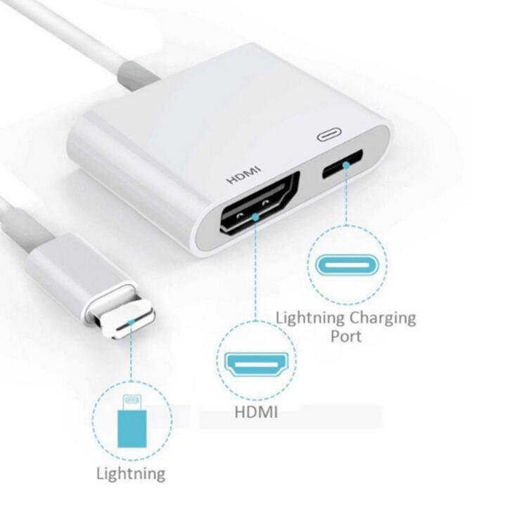 【穩定款】iPhone轉HDMI 蘋果高清轉換器 HDMI線2.0版 4K高清線 手機轉電視 轉接線16462