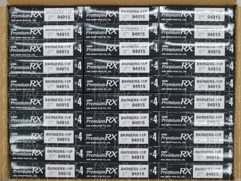 【億威】1顆418元, NGK BKR6ERX11P 釕合金火星塞