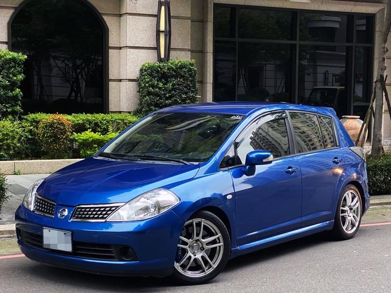 2011 日產 TIIDA 1.8 五門 整車精品改裝 IKEY 恆溫 鋁圈 空力套件 重低音音響 卡鉗
