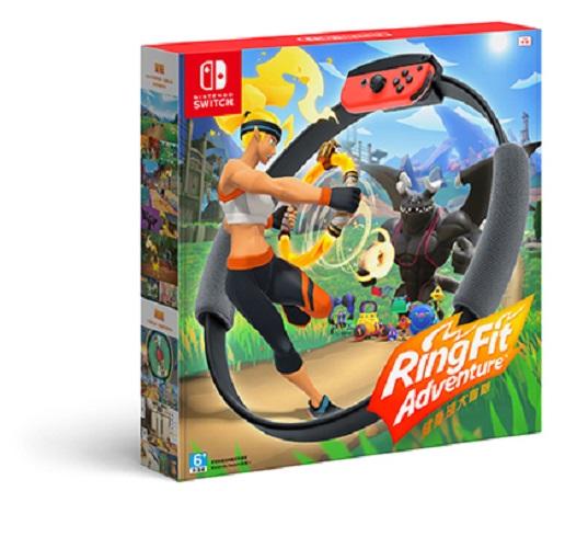 蘆洲-翔天 *台灣公司貨.現貨* NS Switch 健身環大冒險 中文版 內有遊戲片.健身環.綁腿