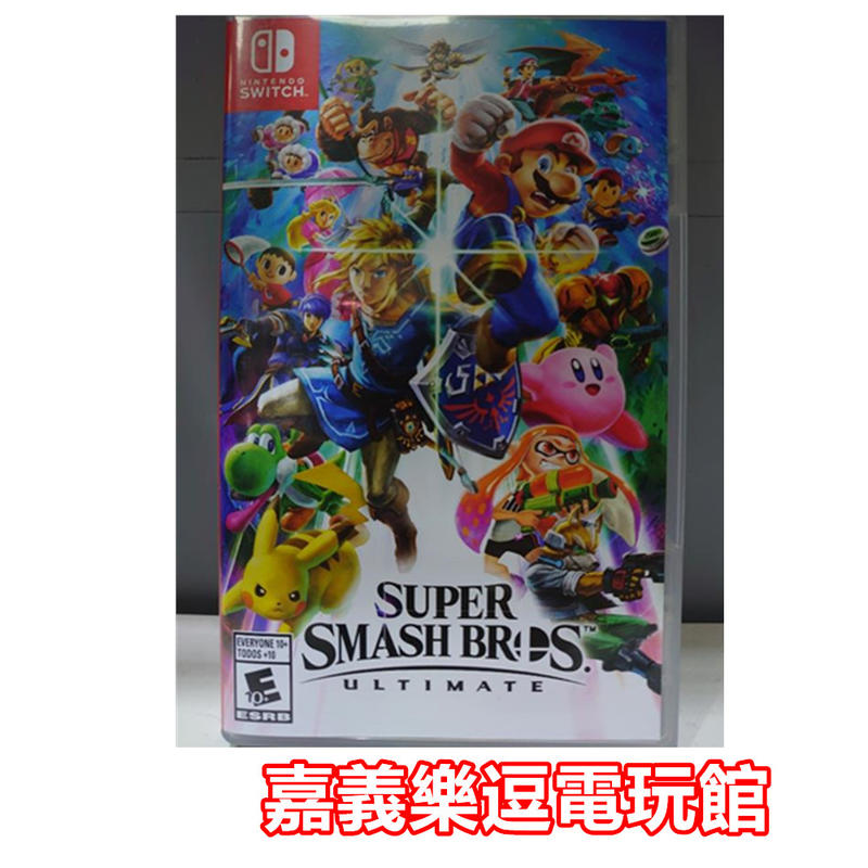 【NS遊戲片】任天堂明星大亂鬥 特別版 【9成新】✪中文中古二手✪嘉義樂逗電玩館