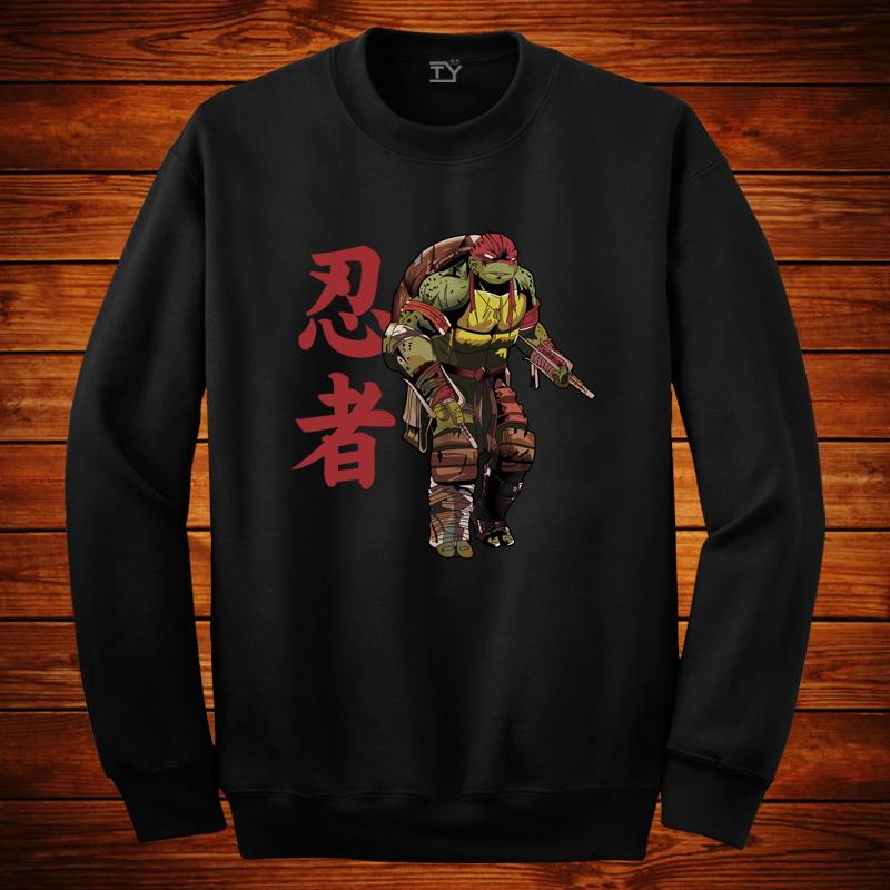 忍者神龜2電影周邊衛衣長袖男士學生裝薄款青少年兄弟裝衣服潮男