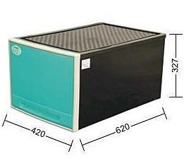聯府 KEYWAY 65L抽屜整理箱 2色 收納箱//單層櫃 CKB899