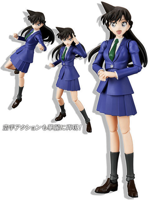 豬帽子 現貨代理版s H F Shf 名偵探柯南毛利蘭小蘭可動完成品 露天拍賣