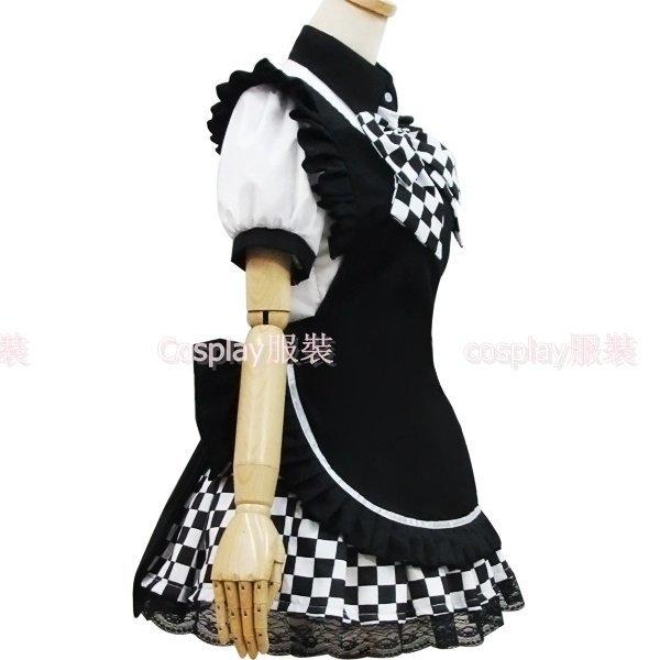 Cosplay服裝潛行吧 奈亞子cosplay造型格子女僕裝侍女服角色扮演服裝 露天拍賣