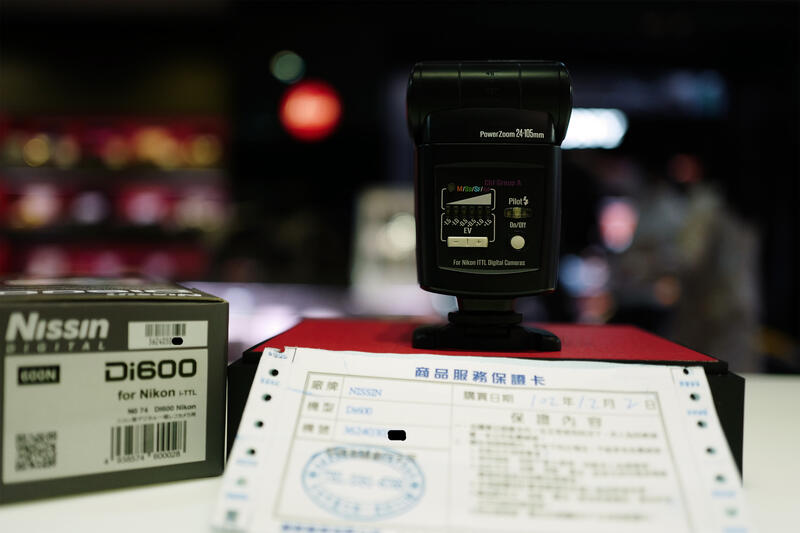 日光徠卡 Nissin Di600 閃光燈for Nikon 二手 3624030 露天拍賣