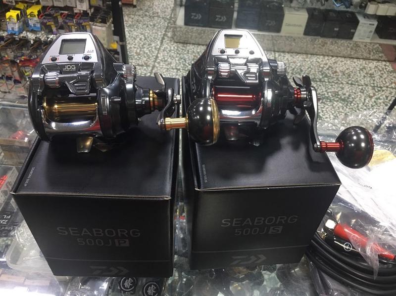 【大眾釣具百貨】DAIWA 新款電動捲線器 SEABORG 500JP/500JS