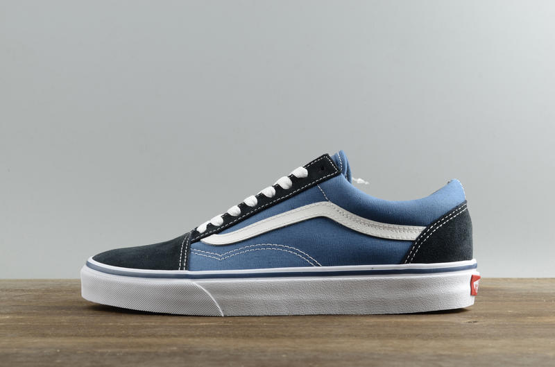 Vans Old Skool 男女鞋 藍白 經典款 百搭 舒適 低筒 帆布 休閒鞋