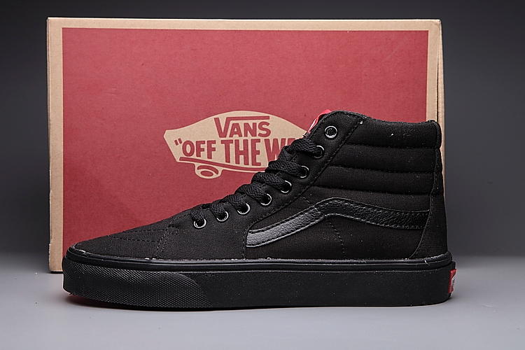 Vans SK8-HI 男女鞋 全黑 經典款 百搭 帆布鞋 休閒鞋