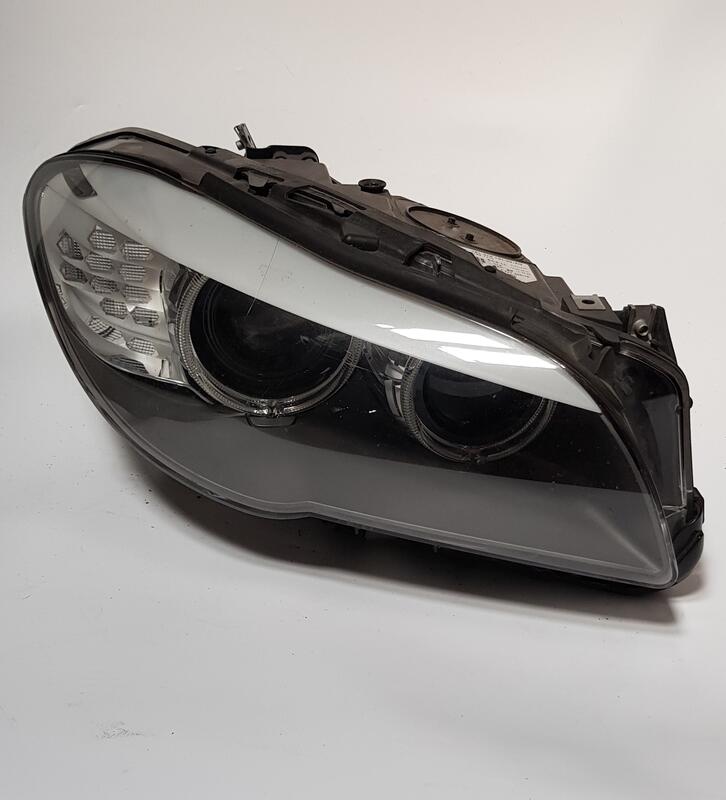 BMW 5系列小改款前 F10大燈 空件 原廠拆車件