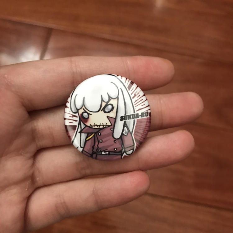 【二手周邊】史庫瓦羅 巫毒娃娃 徽章 家教周邊 動漫周邊