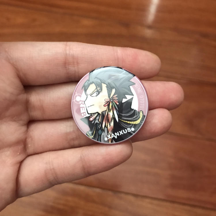 【二手周邊】XANXUS 小徽章 家教周邊 動漫周邊