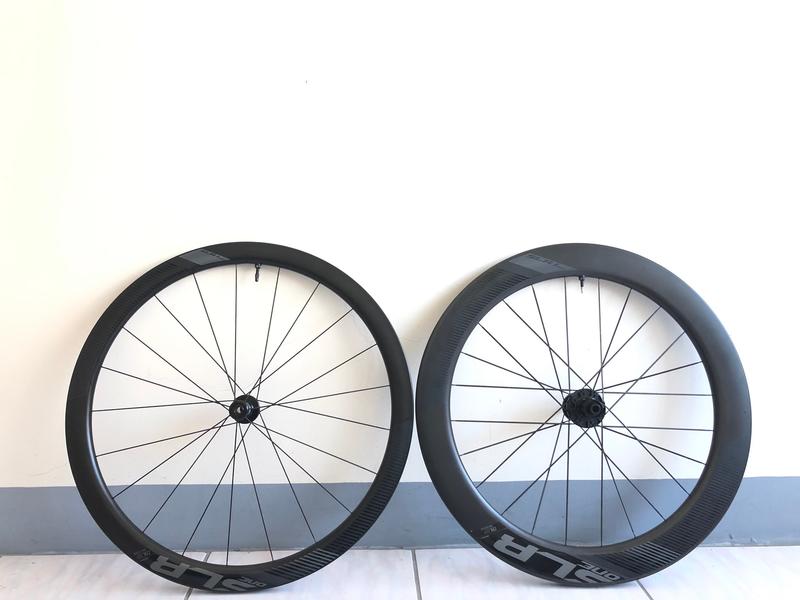-中年大叔-售出GIANT SLR1 DISC 碳纖維碟煞輪組 42mm/65mm zipp/bora/visio