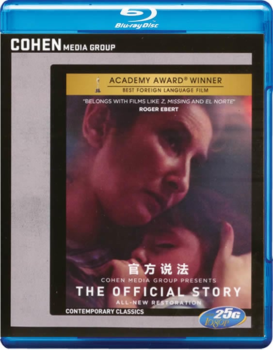 BD-LZ-11845官方說法 The Official Story (1985)第58屆奧斯卡金像獎 最佳外語片,第