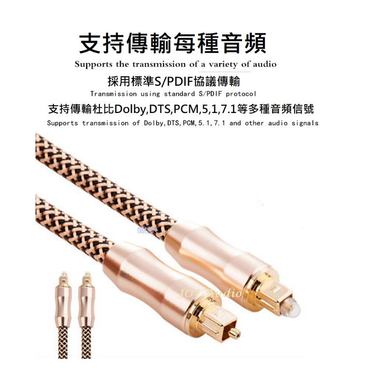 光纖音訊發燒線 SPDIF數位輸出 HIFI級音質 音箱方頭對方口 5.1聲道擴大機音響 / 1條