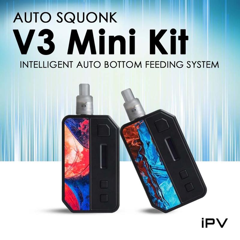 億海Yihi Ipv V3 Mini kit 含30ML果汁小煙主機小菸主機電 子菸電 子煙油小菸油丁鹽【A133】