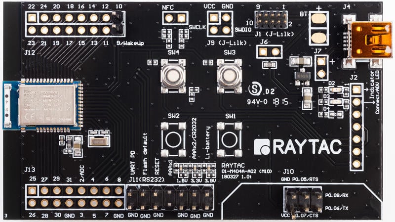 BT5 AT Command 藍牙透傳Maste/Central 主控端開發版 Nordic nRF52832方案