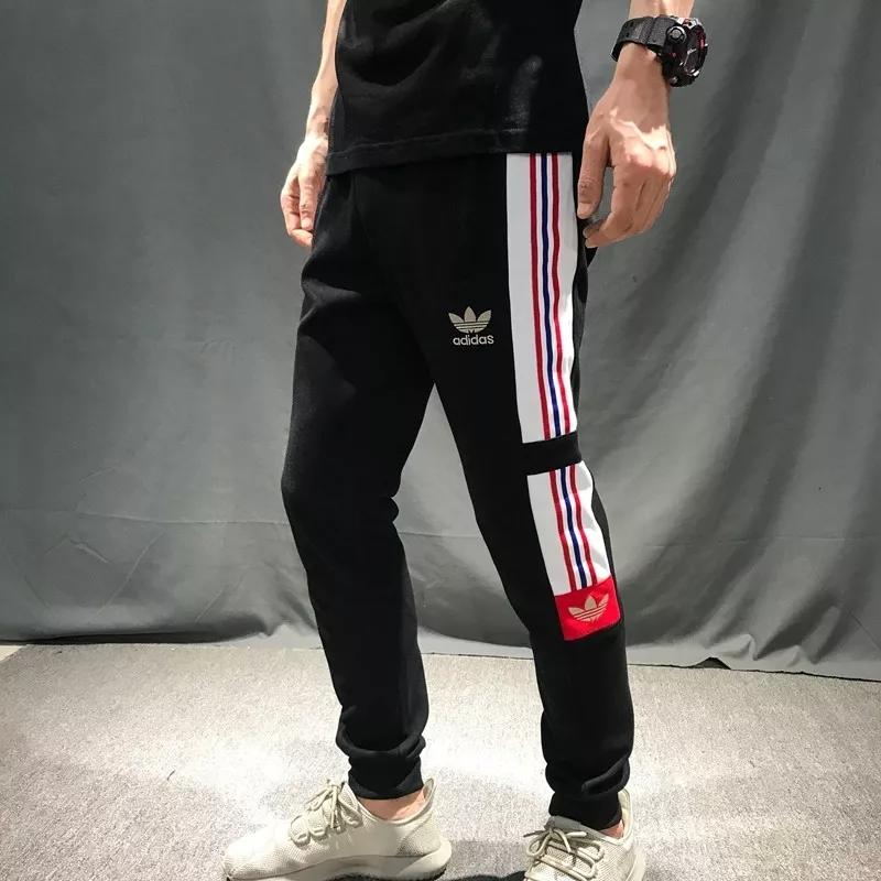 Adidas 三葉草情侶款長褲 經典三條杠 運動長褲 運動褲 大尺碼 休閒褲 男女褲 慢跑褲 棉質 縮口褲小腳褲學生褲子