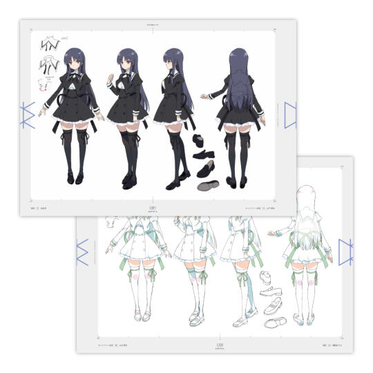 預約1月突擊莉莉bouquet アサルトリリィbouquet 動畫設定集設定資料集 露天拍賣