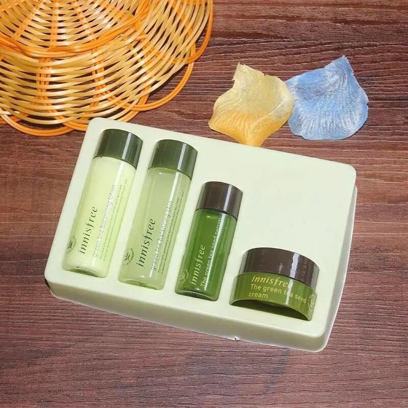 現貨 - 韓國 - Innisfree 悅詩風吟 綠茶補水保濕四件套