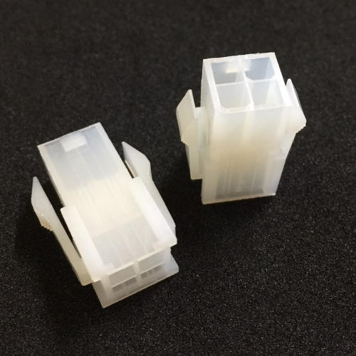 【佑齊企業 iCmore】5559系列 4.2mm 2X2P/ 4P雙排母頭 有翅 汽車連接器-10入/包(含稅)