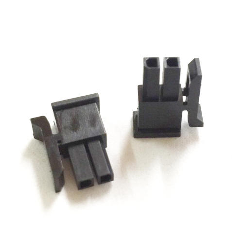 【佑齊企業 iCmore】小5557系列 MX3.0mm pitch 2P公頭有翅(黑色) 空中接頭-10入/包(含稅)