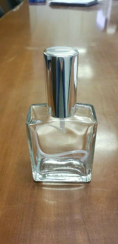 香水古龍水精油廢化器可填充玻璃瓶銀噴霧器