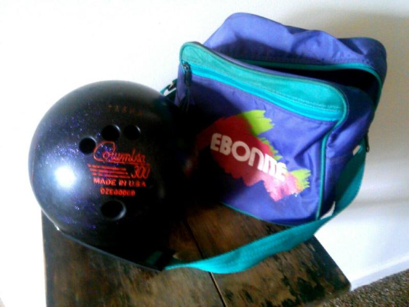 復古紫色閃光哥倫比亞300白點保齡球 ball00009 塔莎8.5#