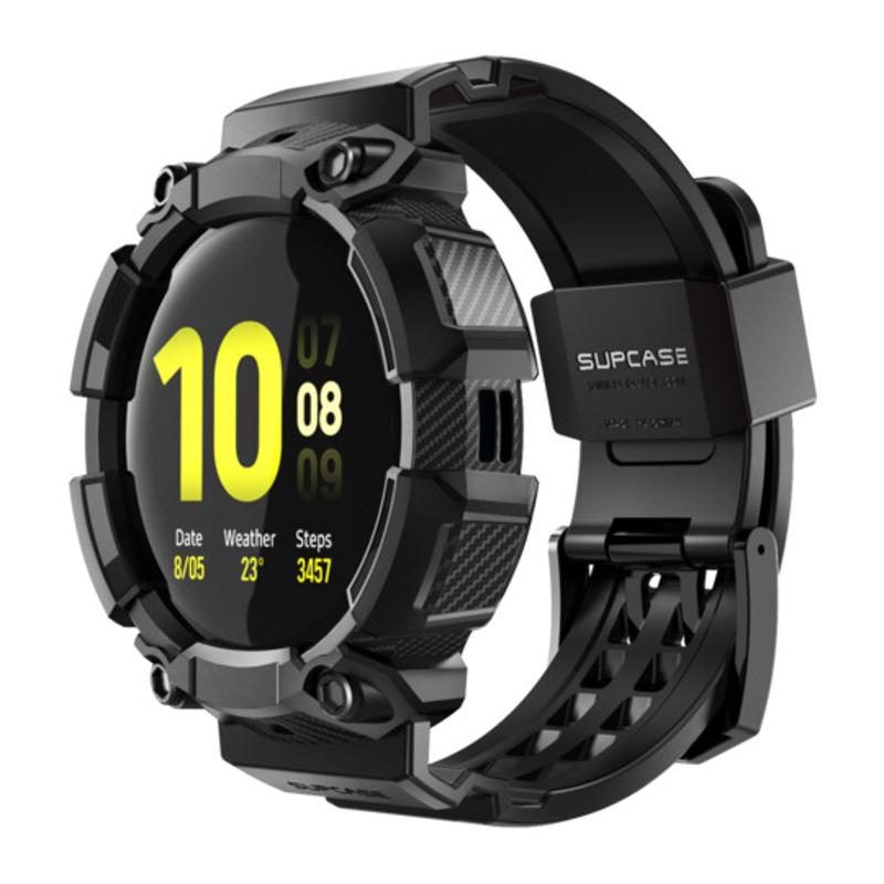 galaxy watch active 2 保護套 錶帶44mm wristband腕帶 金屬扣環 堅固的g-shock