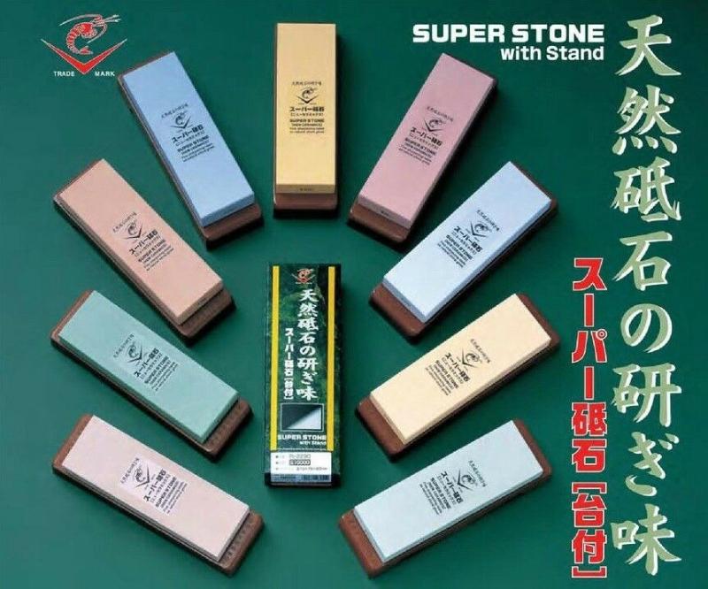日本的naniwa ebi 超級磨刀石 with 附日本製造