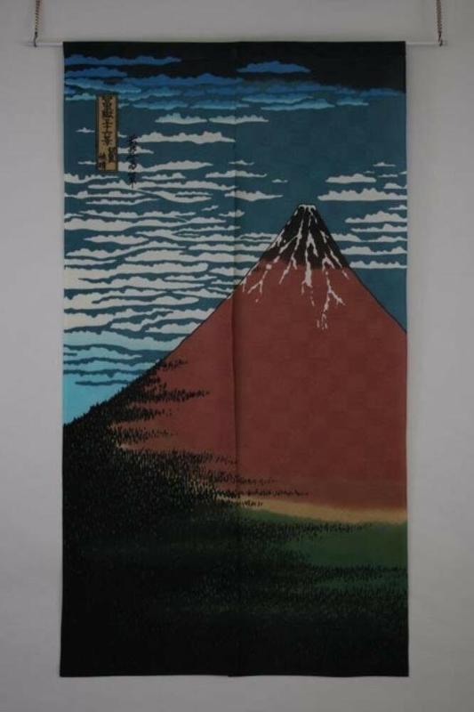 日本木刻版畫簾ukiyo-e富士