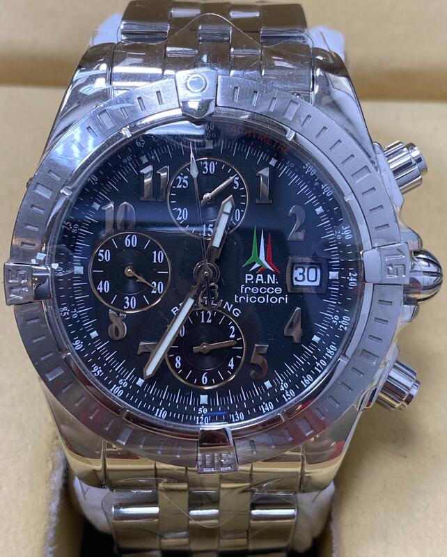 BREITLING 百年靈 Chronomat Evolution A13356 自動上鍊 計時碼錶-J0461