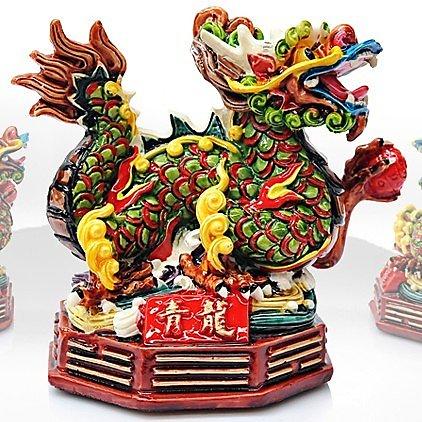 青龍交趾彩陶青龍白虎朱雀玄武麒麟創意時尚擺件工藝品 露天拍賣