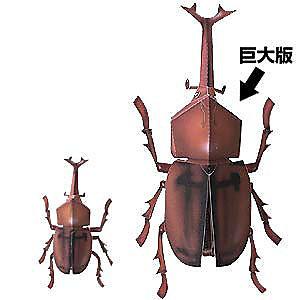 啞光紙99昆蟲天牛獨角仙3d立體紙模型手工diy 非成品 露天拍賣