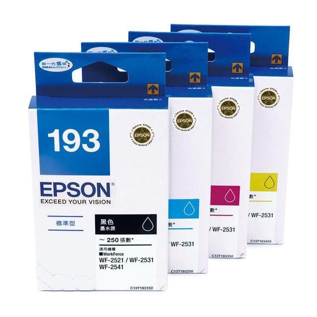 Epson 193原廠墨水匣 露天拍賣 5687