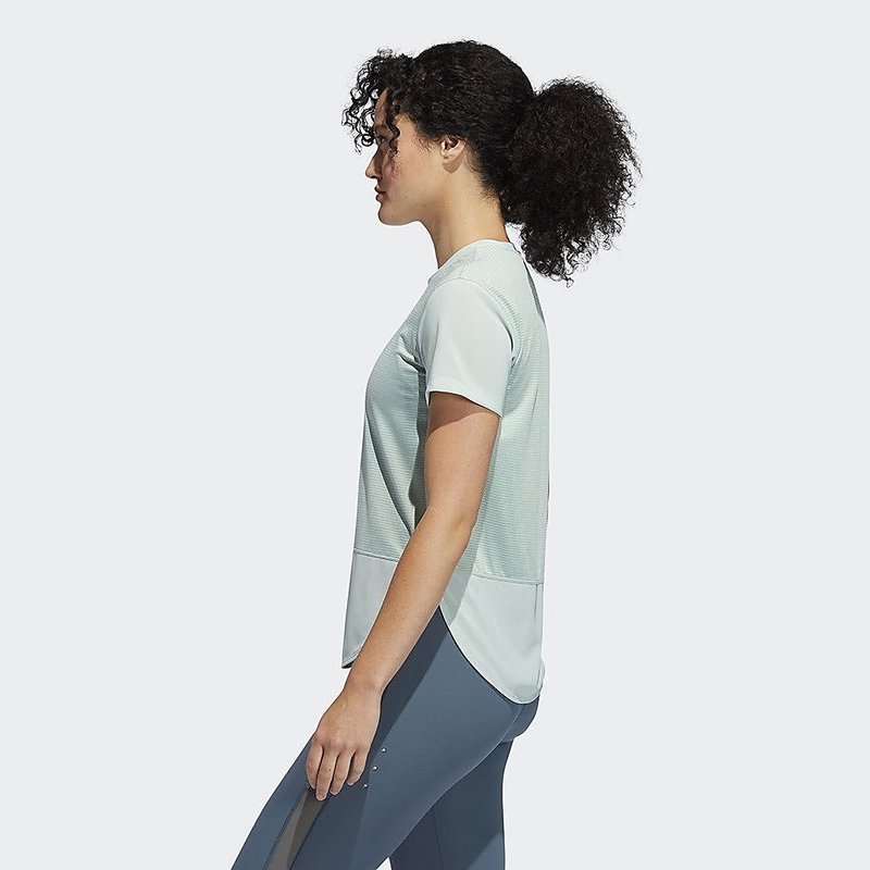 豬豬老闆】ADIDAS AEROREADY 綠短袖短T 休閒運動慢跑訓練女款GN7310 | Yahoo奇摩拍賣
