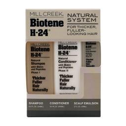 [Mill Creek] Biotene H-24 自然系統 護髮 3 件套