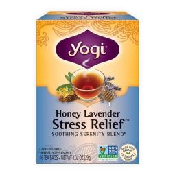 [Yogi] 減壓茶，蜂蜜薰衣花草，無咖啡萃取 16 茶包
