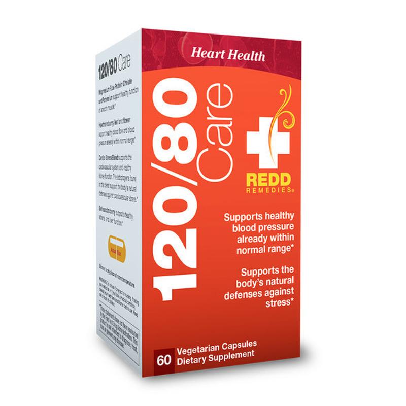 [Redd Remedies] 120/80 血壓保健 心血管健康 60 粒素食膠囊