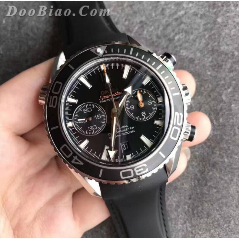 男表OMEGA歐米茄海馬系列600M黑面232.32.46.51.01.003 男士腕錶 歐米茄手錶 石英錶