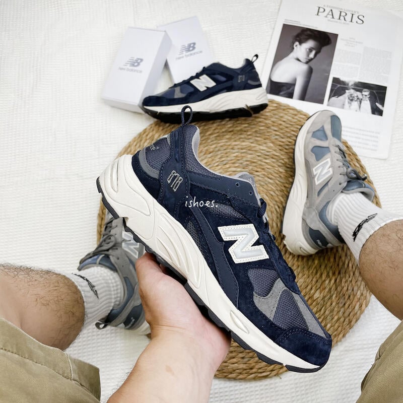 現貨iShoes正品New Balance 878 情侶鞋復古韓系老爹鞋CM878KO1 
