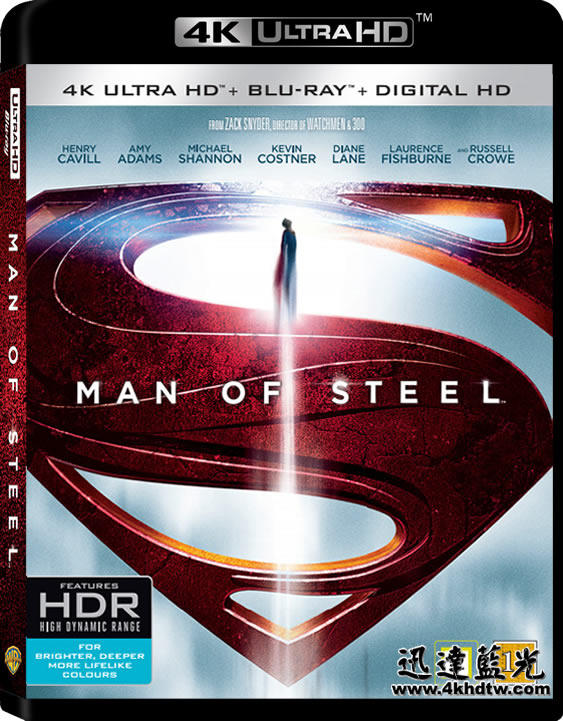 4k Uhd藍光影片4k0142 超人 鋼鐵英雄 超人 鋼鐵之軀man Of Steel 2013 露天拍賣